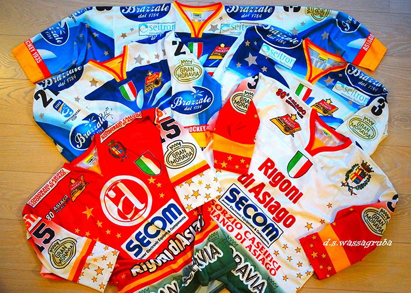 INDOSSA IL GIALLOROSSO! ACQUISTABILI LE MAGLIE DELL' ASIAGO HOCKEY 2015/2016
